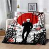 Cartoon Anime Jujutsu Kaisen Throws Blanket Super Soft Featuring Yuji,Megumi,obara and Satoru Gojo Blanket for Travel Beding Bed#