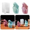 Flexible Silicone Candle Mold for Aromatherapical Mother and Child Embrace Designs for Gifts and Craft Supplies