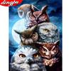 Diamond Painting 5d Animal Cross Stitch Embroidery Owl Diamond Art Home Decor