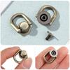 Screw Nail Bag Snap Luggage Buckle Studs Button Nail Buckle Handbag Belt Connector Metal Bag Rivet