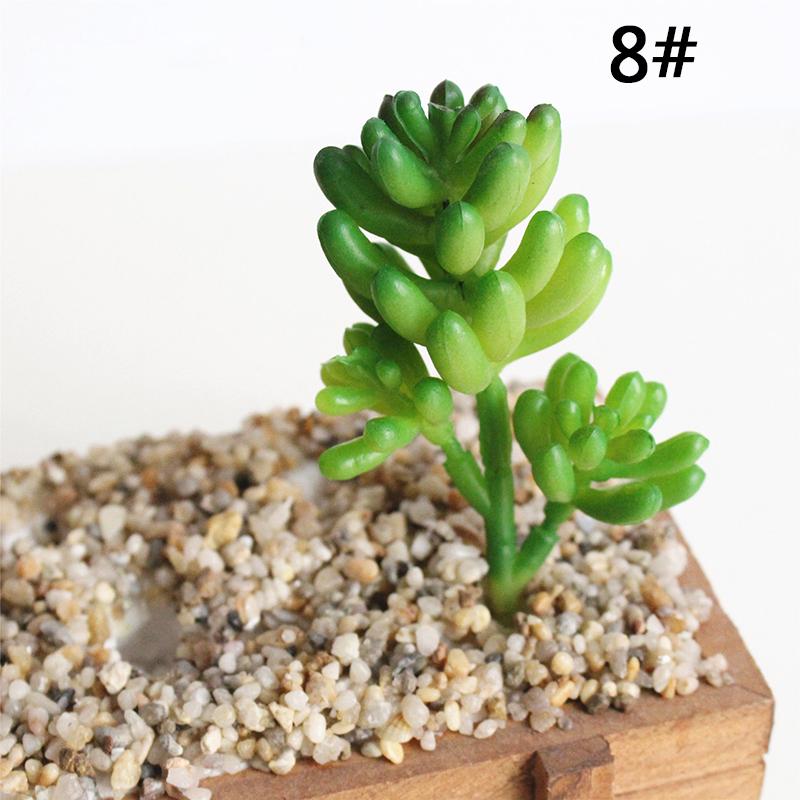 Simulation Artificial Succulent Fake Plants Plastic Flowers Home Floral Decor