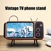 Portable Universal Retro TV Desktop Mobile Phone Holder Stand Mount Bracket