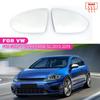 Replacement Left & Right Rearview Heated Exterior Wide Angle Mirror Glass for Volkswagen VW Golf 7 VII MK7 MQB 5G 2013-2019