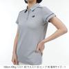 Golf Short Sleeve Polo Shirt Thermal UV 0 [New Balance] Women's (KoKaGeMAX Cooling, Protection, Stretch) / 012-4168503 022_Gray [S]
