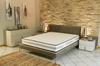 Memory Foam Mattress 65 Kg-m3 90x190 Cm Thickness 24 Cm Very Firm - 7 Comfort Zones - High Resilience Poly Latex Core - Hypoa
