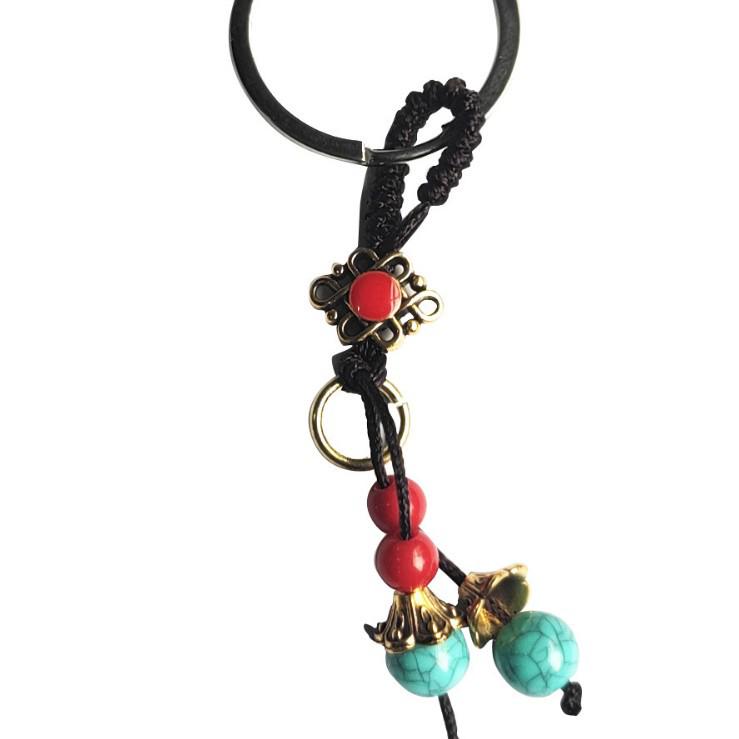 Handwoven Creative Buckle Keychain Lanyard - Unisex Jewelry Accessory