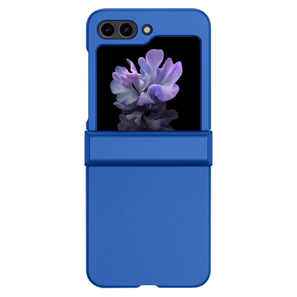 For Samsung Galaxy Z Flip 5 Solid Color Case Ultra Hard PC Shockproof Protection Shell Folding Phone Cases with Hinge Protect