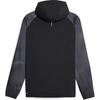Puma Color Block Logo Hooded Zip-Up Long Sleeve Jacket Men Jackets Black 524510-01