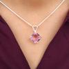 Morganite Gemstone 925 Sterling Silver Jewelry Handmade Pendant 0.93'' For Women PP-62-13