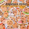Cross-Border Capybara Sticker Pack: Cute Capybara DIY Adhesive Stickers for Phone and Cup Decoration