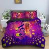 Music Duvet Cover Set 3D Print Music Note White Black Comforter Cover For Boys Girls Teens Polyester Bedding Set King Queen Size
