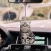 Flying Cat Pendant Car Backpack Ornaments Cute Cat Home Decoration