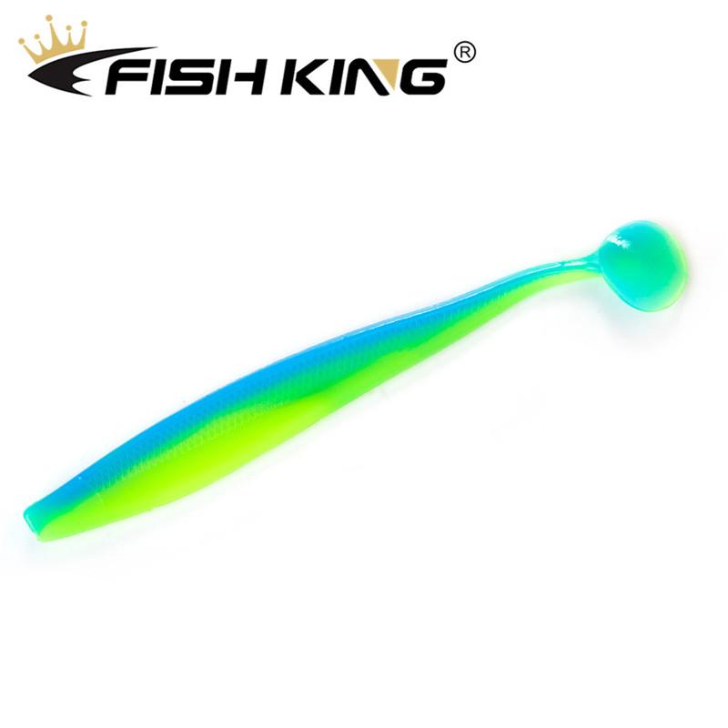FISH KING New Shad Fishing Lure Soft Lure 90mm 120mm 160mm Wobblers Odor Attractant Carp Silicone Bait Pike Bass Artificial Bait