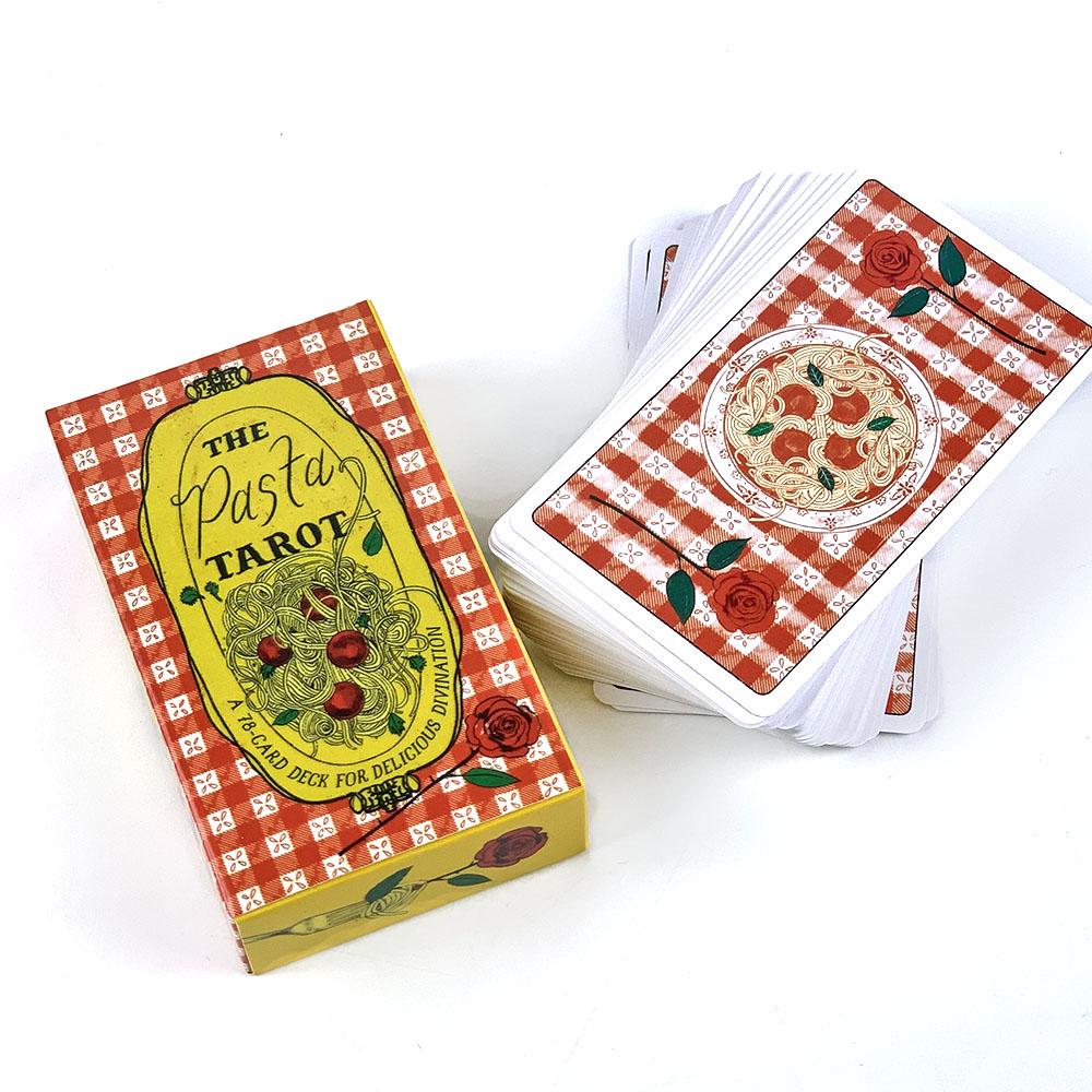 Pasta Tarot English Visions Cards Game for Delicious Divination Answer Your Questions and Manifest Your Juiciest Desires Games
