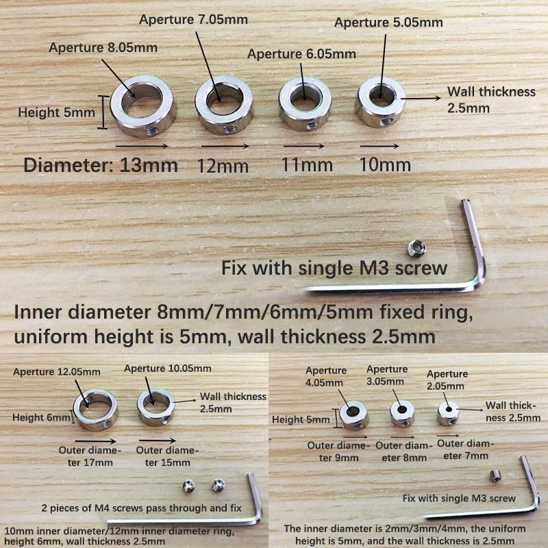 Woodworking Tools Drill Limiter Depth Stop Collars Ring Positioner Limit Ring