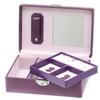[C3342] - 'Indispensable' Purple Jewelry Box