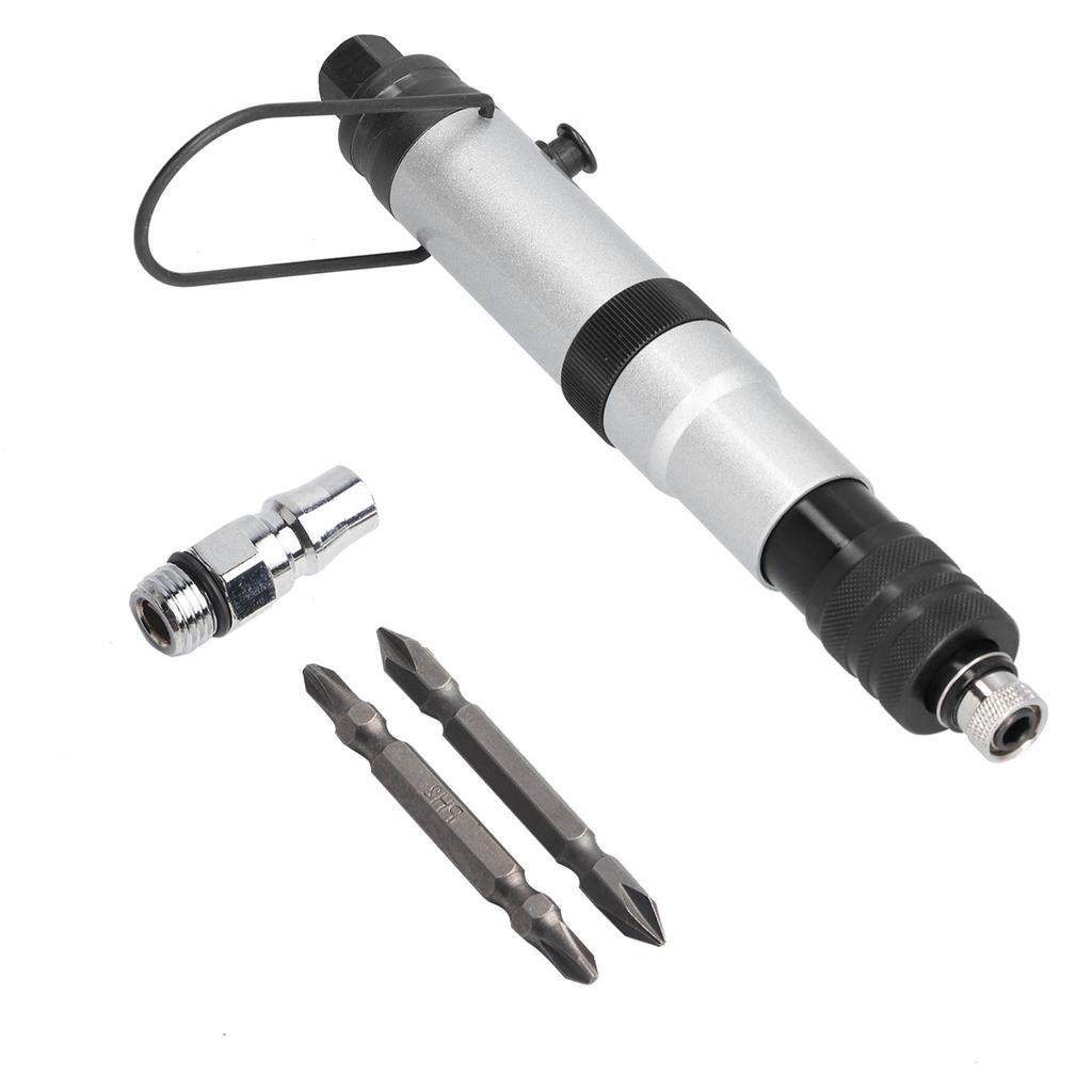 1 4in Clutch Type Pneumatic Screwdriver Contact Pressure Adjustable Torque Control Screwdrive