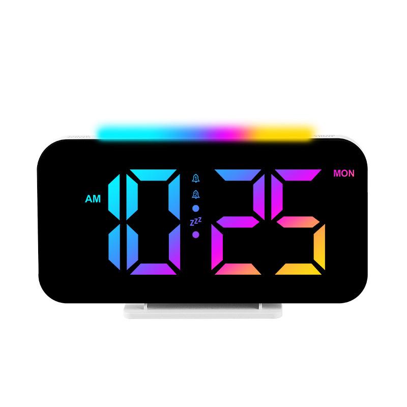 Simple Clock Lights Electronic Clock Ambient Light Electronic Clock Multi Function Alarm Clock