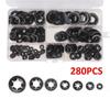 M12 Fastener Clips Quick Speed Star Nut Fastener Star Tooth Fastener Starlock Washers Star Gaskets