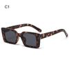 UV400 Gradient Beach/Travel Square Sunglasses Shades Leopard Sun Glasses Rectangle