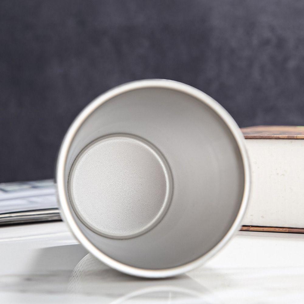 Hammered Texture Double-Wall Beer Cups Stainless Steel Milk Mugs Cold Water Drinks Cup  Drinkware