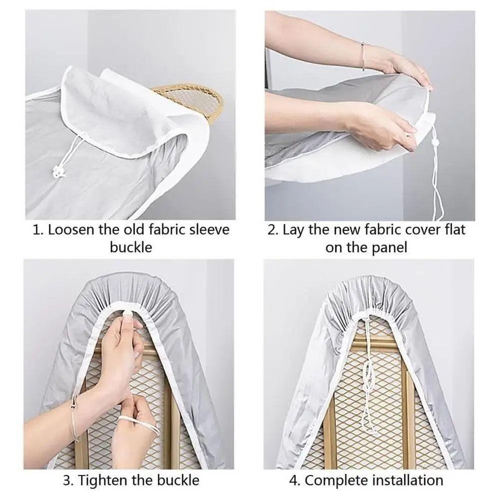 1Pcs Thick Cotton Padding Ironing Board Cover Stain Resistant Ironing Cover  For Ironing Table