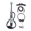 Professional Silent Electric Violin Carbon Fiber and ABS 44 Full Size Electric Fiddle with Pickup