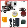 Multifunctional Mini Belt Sander 7-Speed Adjustable Electric Belt Grinder Low Noise 15° Cutter Sharpener Sander Tool