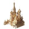 Felimore 3D Puzzle Craft Kit, Assembled 3D Wooden DIY St. Petersburg Cathedral