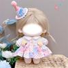 Multicolor Doll Clothes Accessories Hairband Suspender Toy Cap Dress Suit  Cotton Stuffed Doll