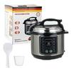 6L Explosion-Proof Pressure Cooker: Thickened, Large Capacity, Multifunctional with Preset Timing for Household Use