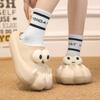 Winter Couple Plus Size Fashionable Lightweight and Plush Warm Slippers Cotton Shoes Men's and Women's Casual Cotton Slippers 36-45