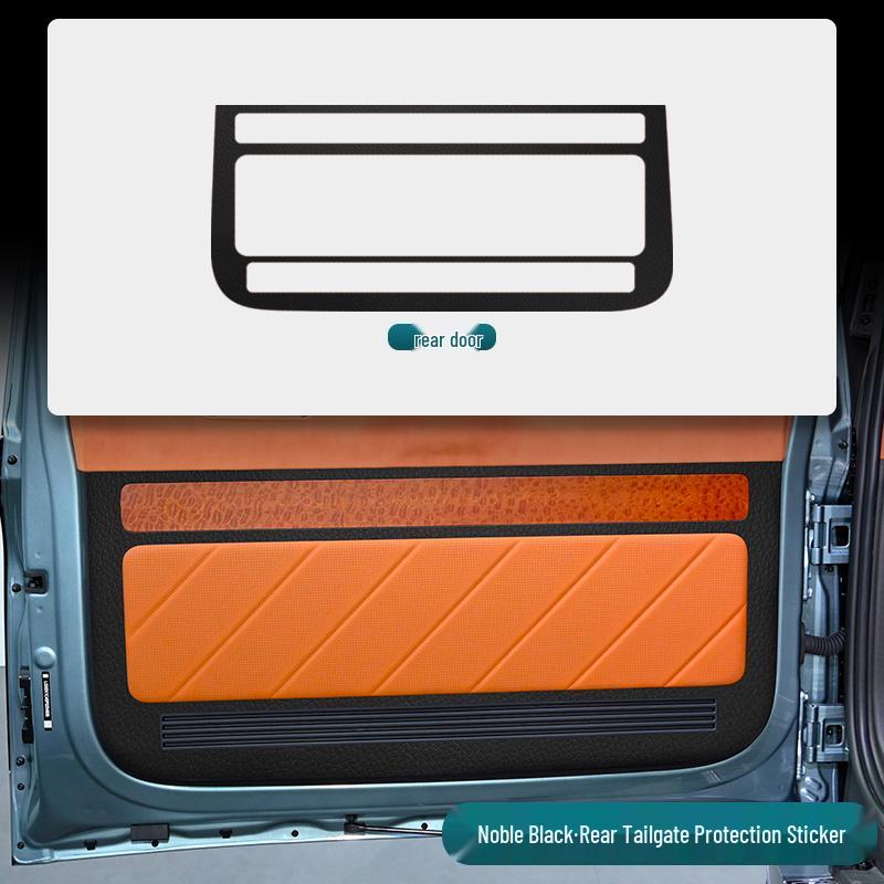 BYD Yangwang U8 Car B-Pillar Anti-Kick Pad & Protection Sticker for 24 Models