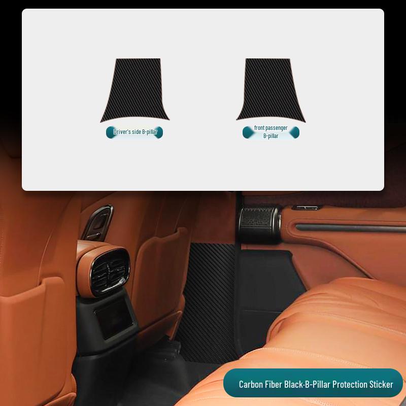BYD Yangwang U8 Car B-Pillar Anti-Kick Pad & Protection Sticker for 24 Models