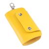 Faux Leather Key Organizer Case Keychain Holder Magnetic Button Pouch Bag Gift