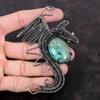 Shattuckite Pendant Copper Wire Wrapped Pendant Dragon Pendant Wire Wrapping Jewelry Gemstone Pendant Handmade Copper Jewelry Gift For Women