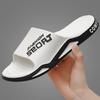 Extra Large Men's Trendy Summer Slippers, Outdoor Beach Sandals Size 46-48.