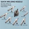 Triangle Welding Nozzles 5mm Power Tool Accessories New Triangle Speed Nozzle  Hot Air Blower