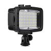 40m 130ft Underwater Waterproof Diving 60 LED Video Light Fill Lamp for Camera and Smartphone