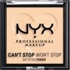 Nyx Can't Stop Want Stop Face Powder 02 Light 6g