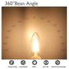 C35 220V E14 Base 4W LED Energy Saving Dimmable Filament Candle Light Bulbs
