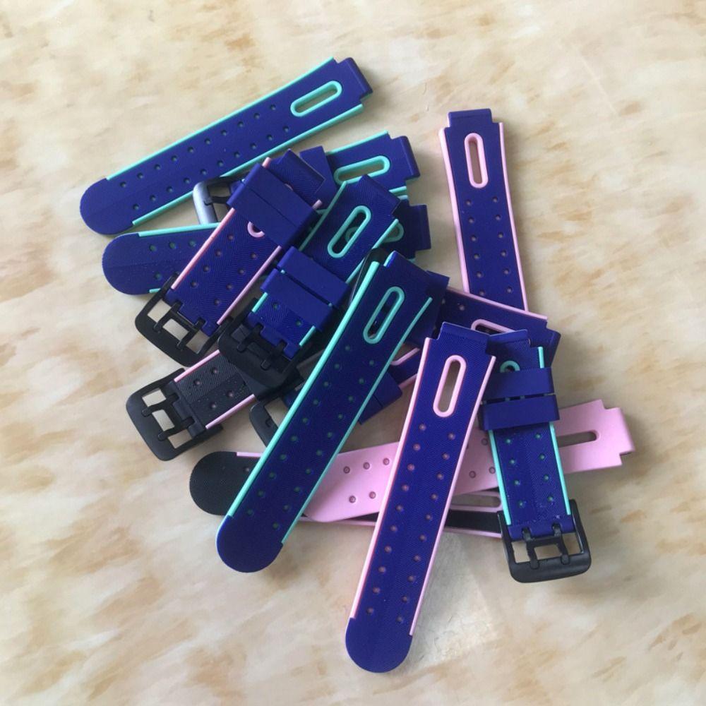 Pin Buckle Silicone Watchband Smartwatch Soft Strap Universal Watch WristBand  Sports