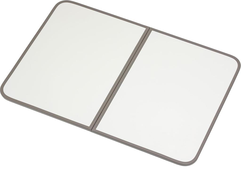 Mie Sangyo ABS Resin Combination Bathtub Lid Product Size 68 X 98 Cm Set of 2 White M10_WH Anti-Mold