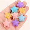 Acrylic Star Charms Colorful Translucent Pendants for DIY Jewelry Keychain Bag Decor