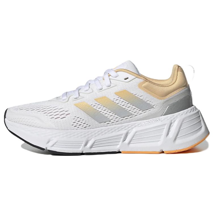 Adidas Questar White Pulse Amber Women Sneakers Cloud-White Matte-Silver GZ0611