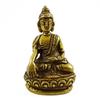 Tibetan Buddha Brass Statue Brass Golden Collectable Sculpture Garden D Cor
