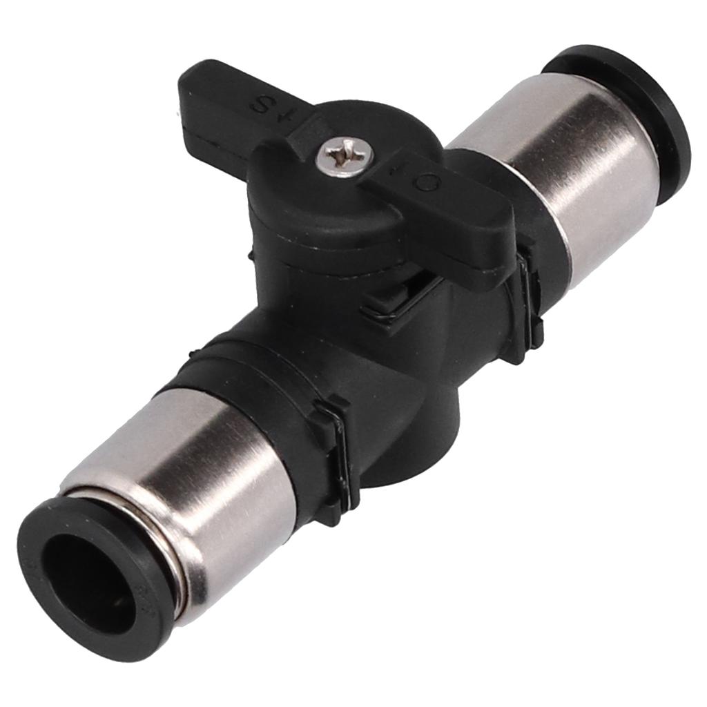 Pneumatic Valve Connector Manual Control Knob Switch Air Line Quick Connect Fittings 38in