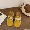 Retro Shoes Autumn New Kangaroo Shoes Bag Head Slippers Vacation Wind Travel Cool Slippers
