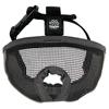 Mentem Dog Brachycephalic Muzzle M Mesh Type, Gray, 1 Piece
