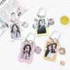3 Inch Sweet Cartoon Kpop Photocard Holder Cute Animal Displaying Photo Card Cover Case Key Ring Student Bus Card Protector